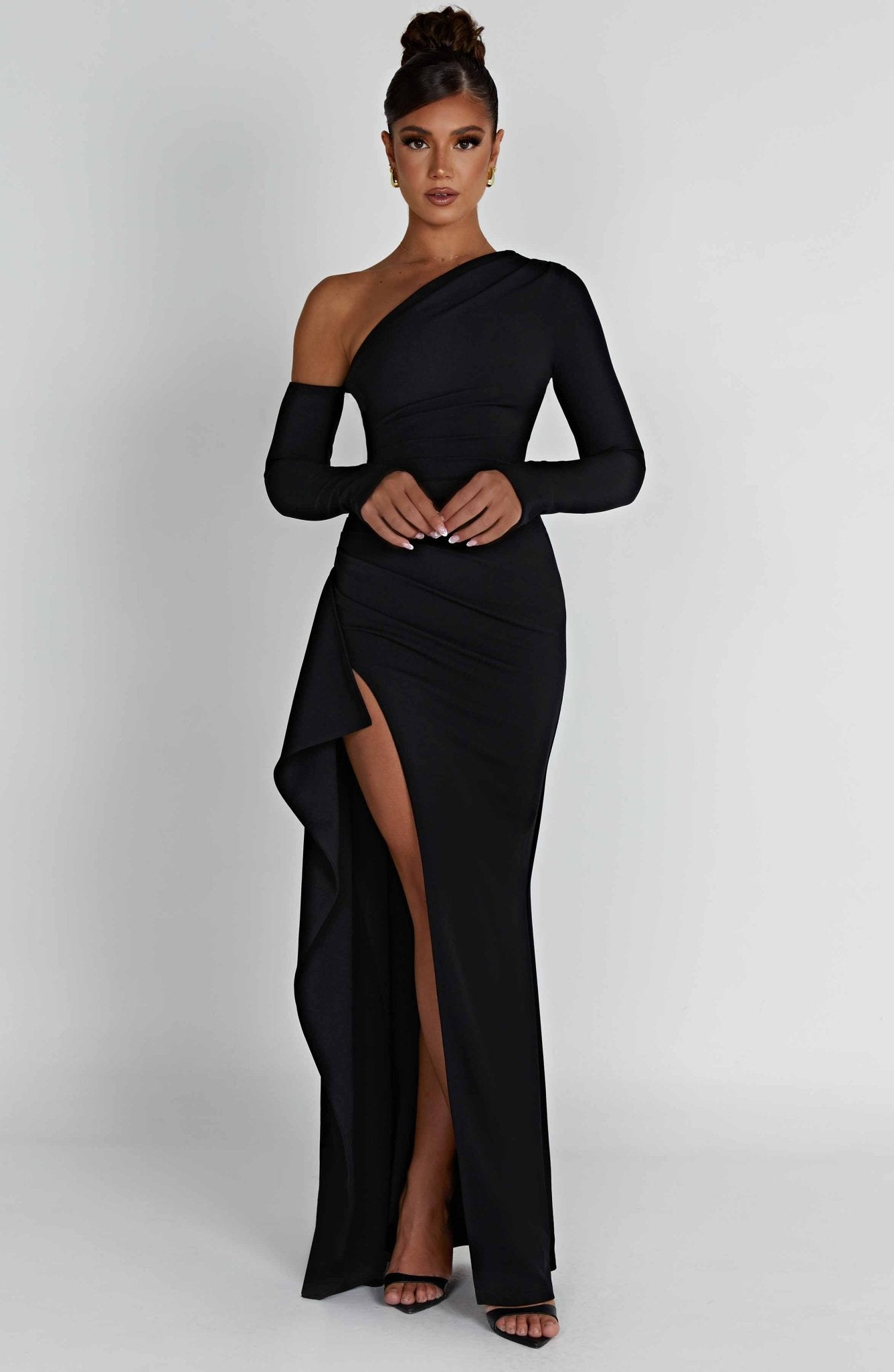 Adrienne Maxi Dress - Black - Image 8