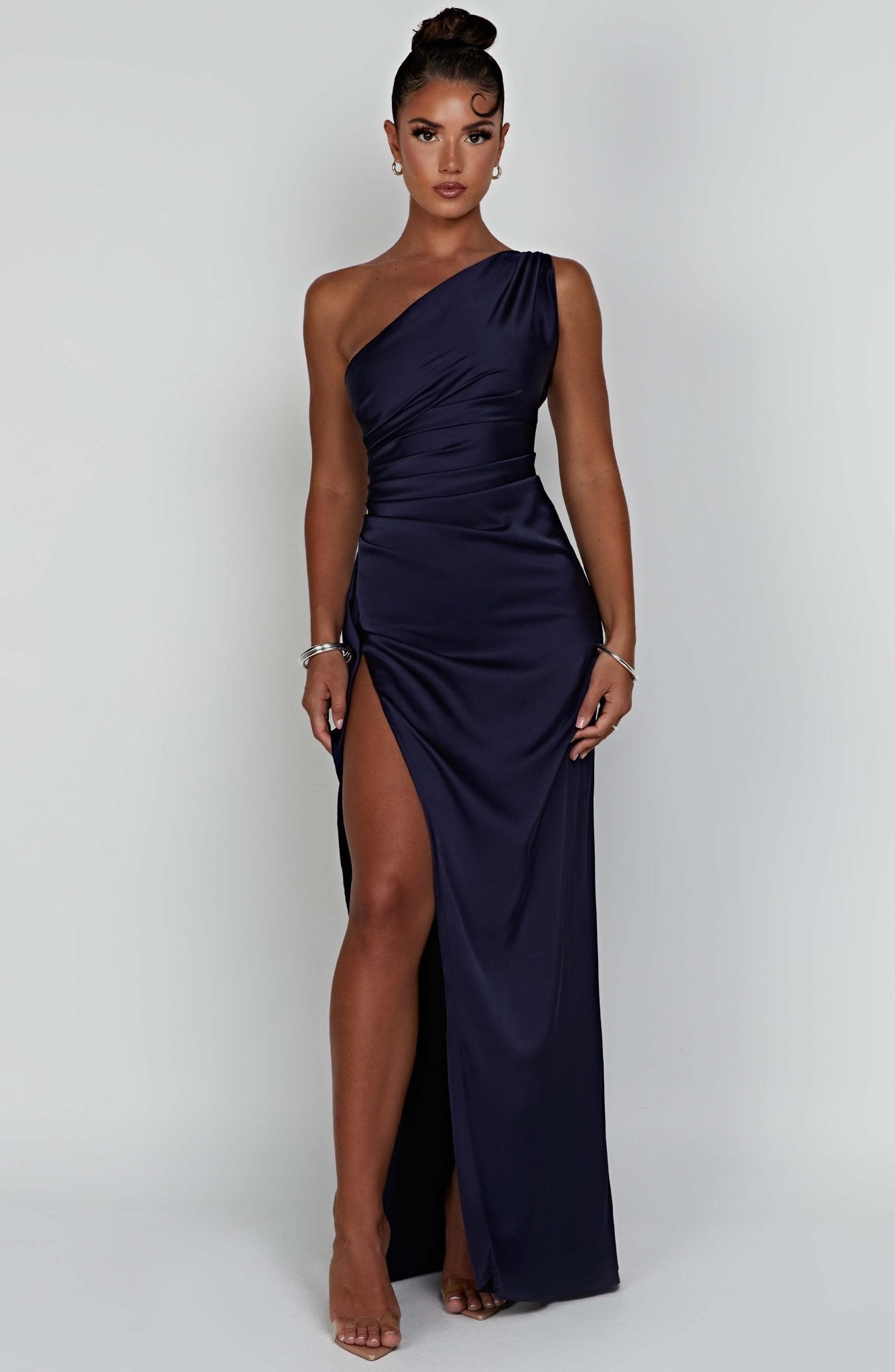 Aurora Maxi Dress - Navy - Image 4