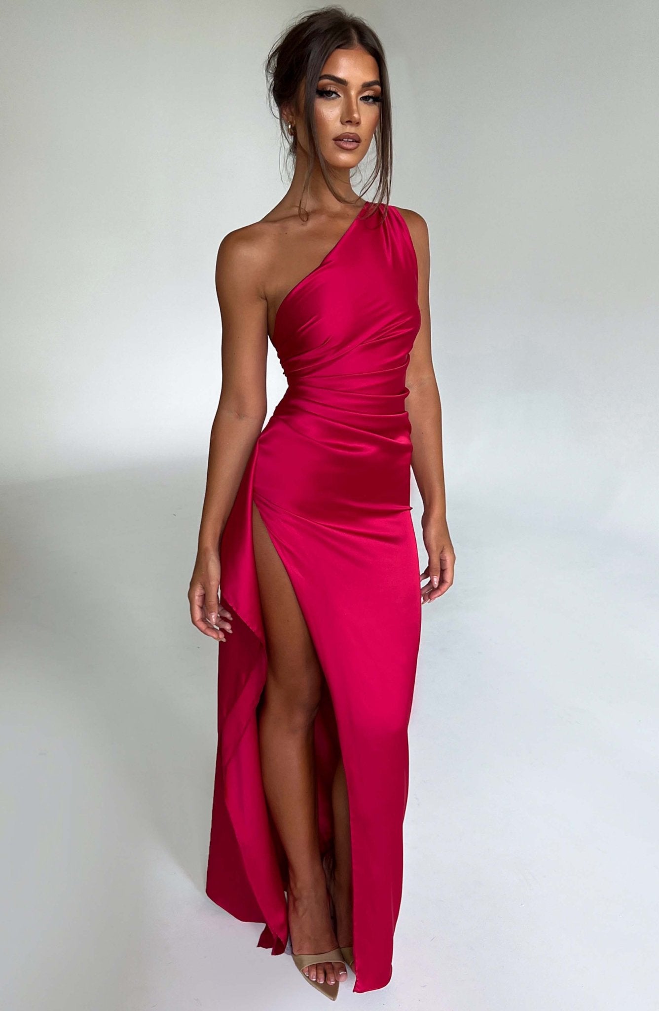 Aurora Maxi Dress - Red - Image 7