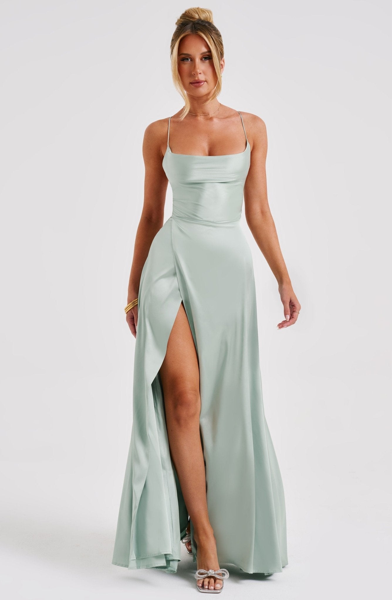 Bethany Maxi Dress - Sage - Image 6