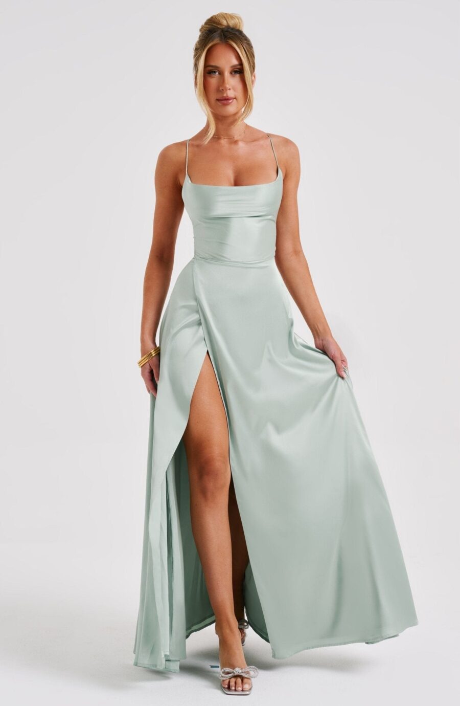 Bethany Maxi Dress - Sage - Image 2