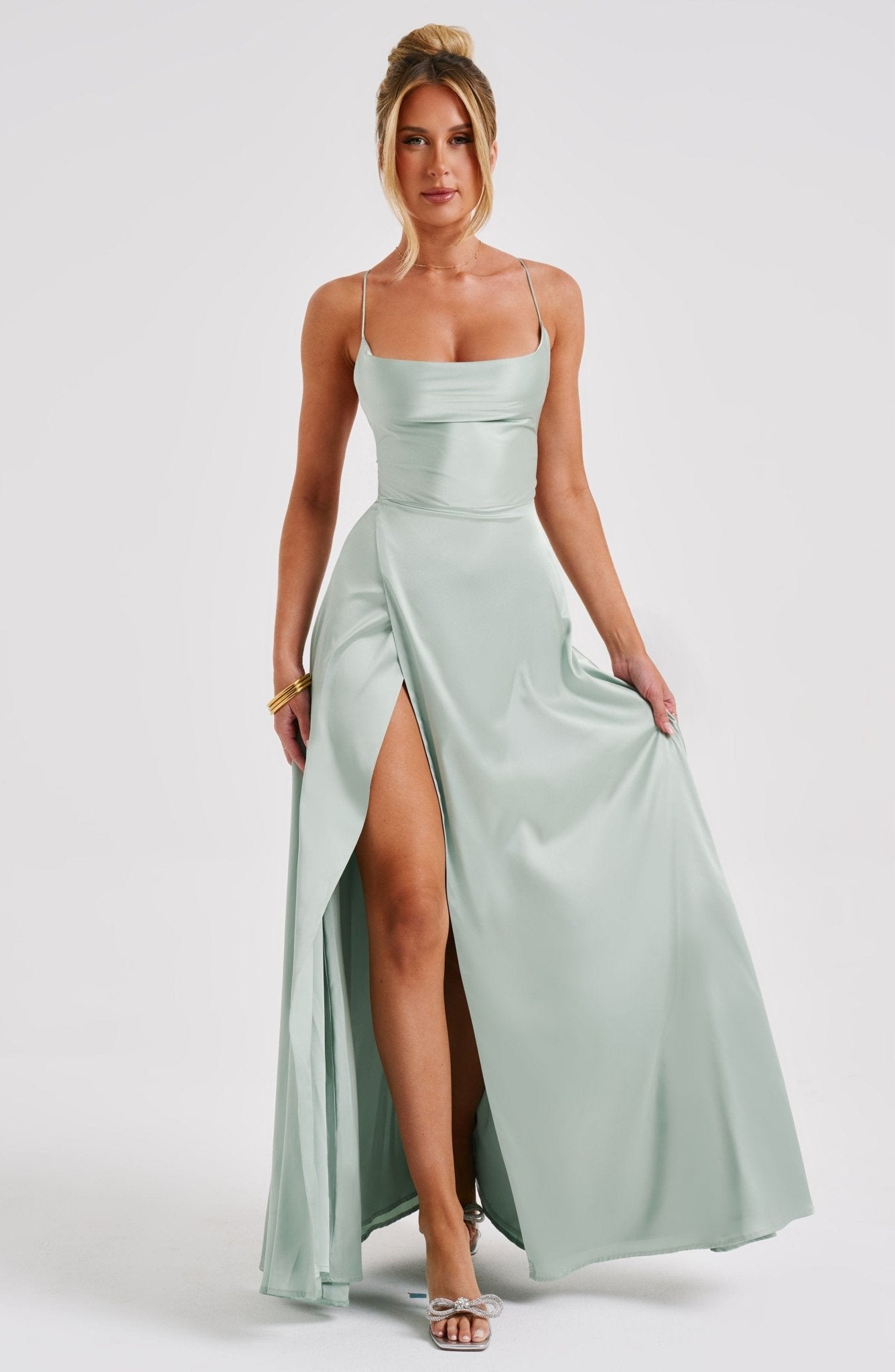 Bethany Maxi Dress - Sage - Image 2