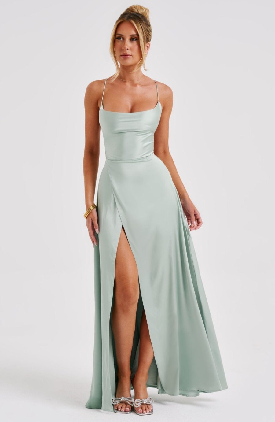 Bethany Maxi Dress - Sage - Image 5