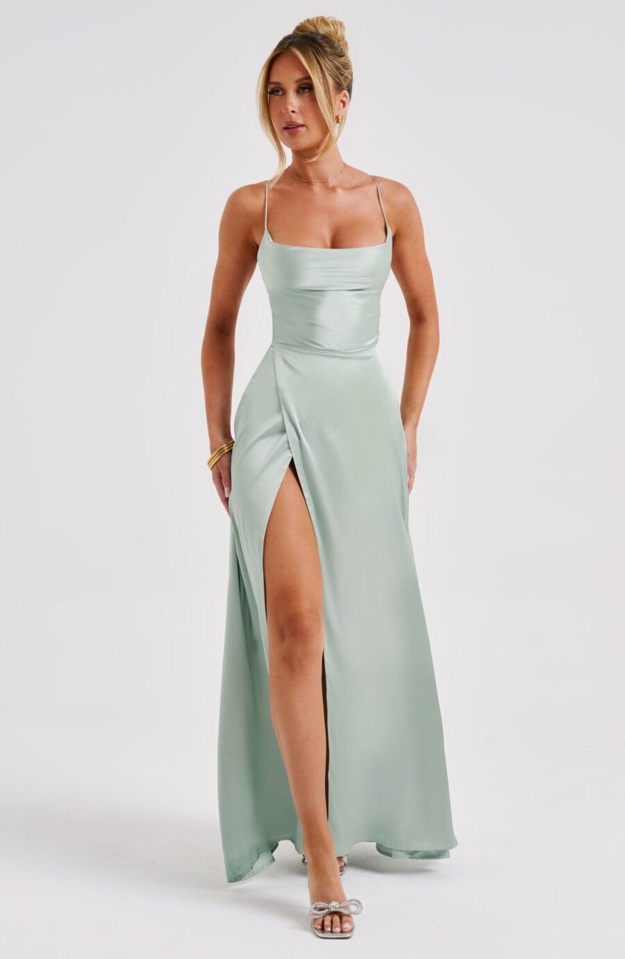 Bethany Maxi Dress - Sage - Image 9