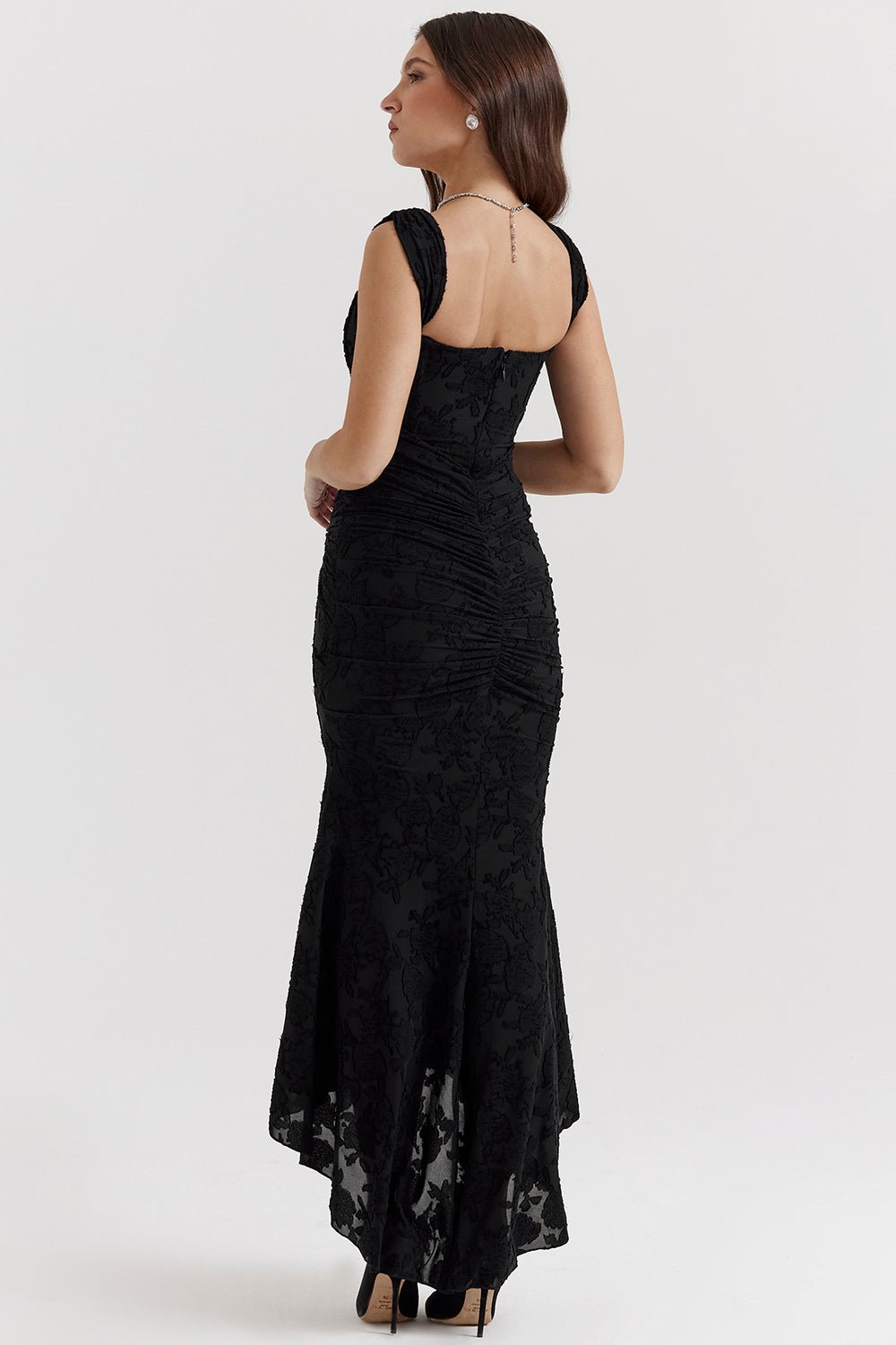 Celine Maxi Dress - Black - Image 7