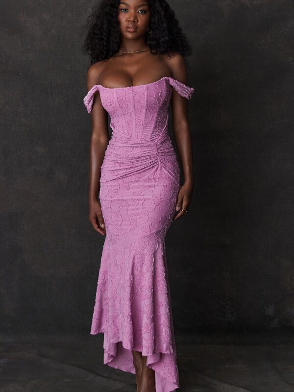 Celine Maxi Dress -Pink
