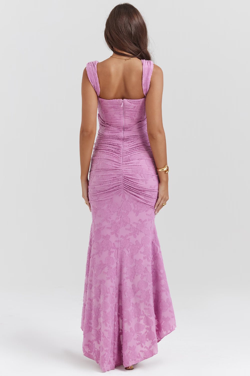 Celine Maxi Dress -Pink - Image 5