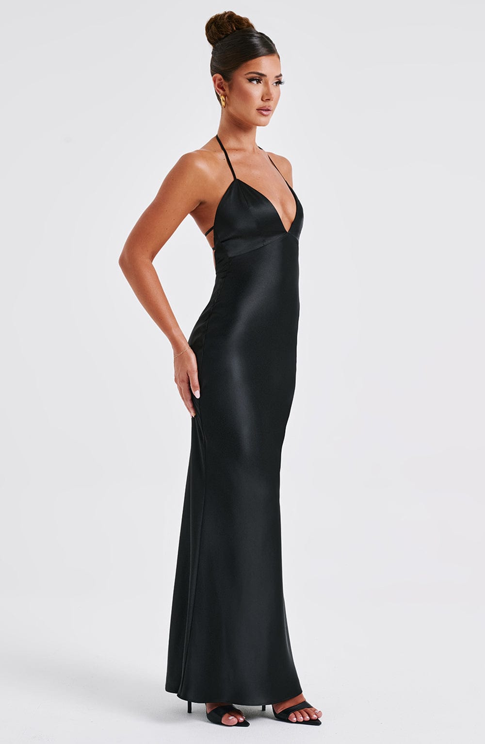 Dahlia Maxi Dress - Black - Image 3