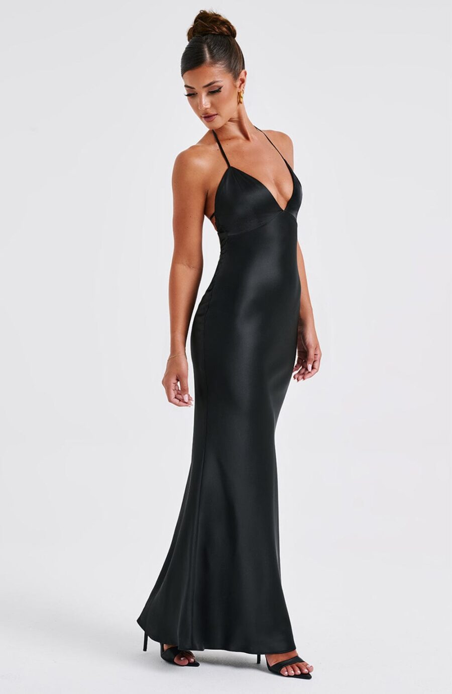 Dahlia Maxi Dress - Black - Image 2