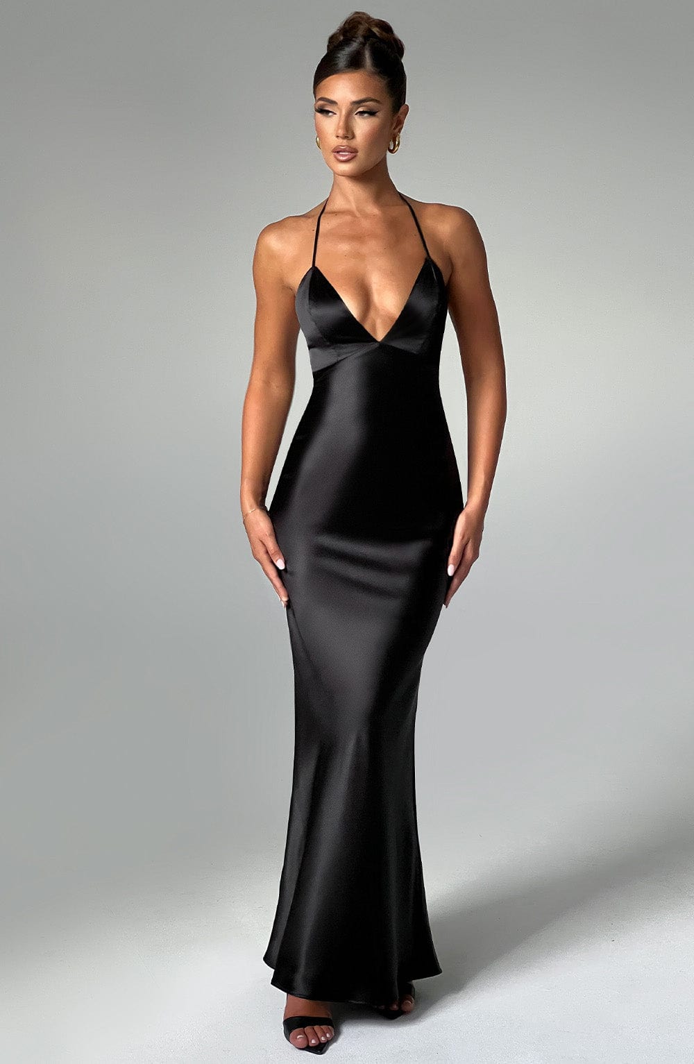 Dahlia Maxi Dress - Black - Image 10