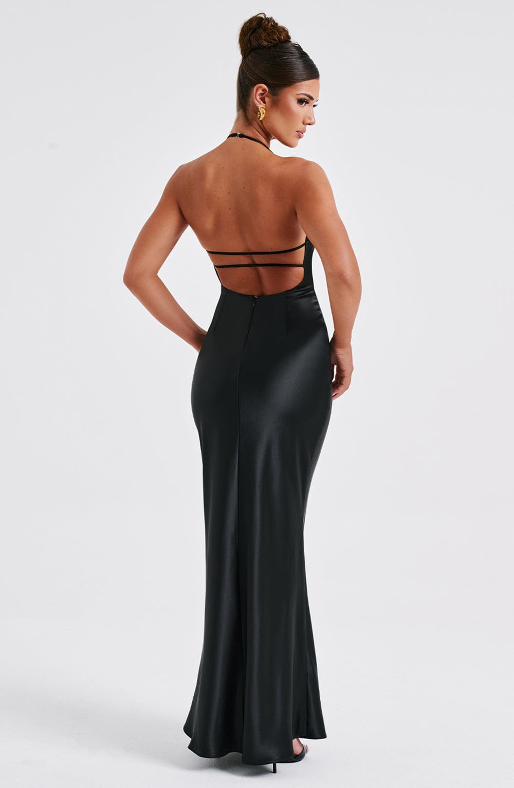 Dahlia Maxi Dress - Black - Image 6