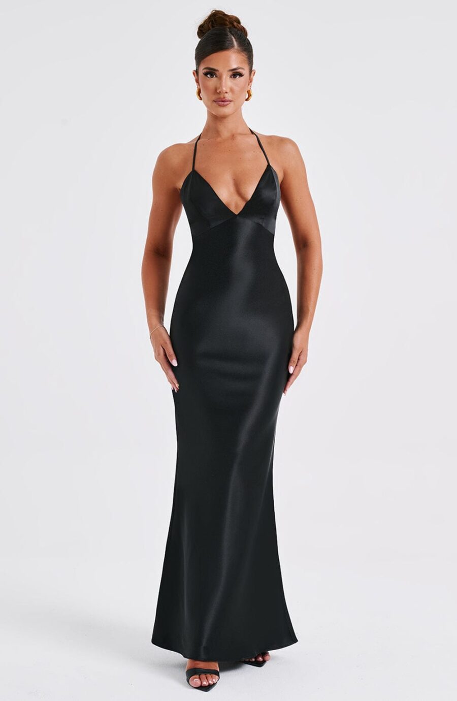 Dahlia Maxi Dress - Black - Image 8