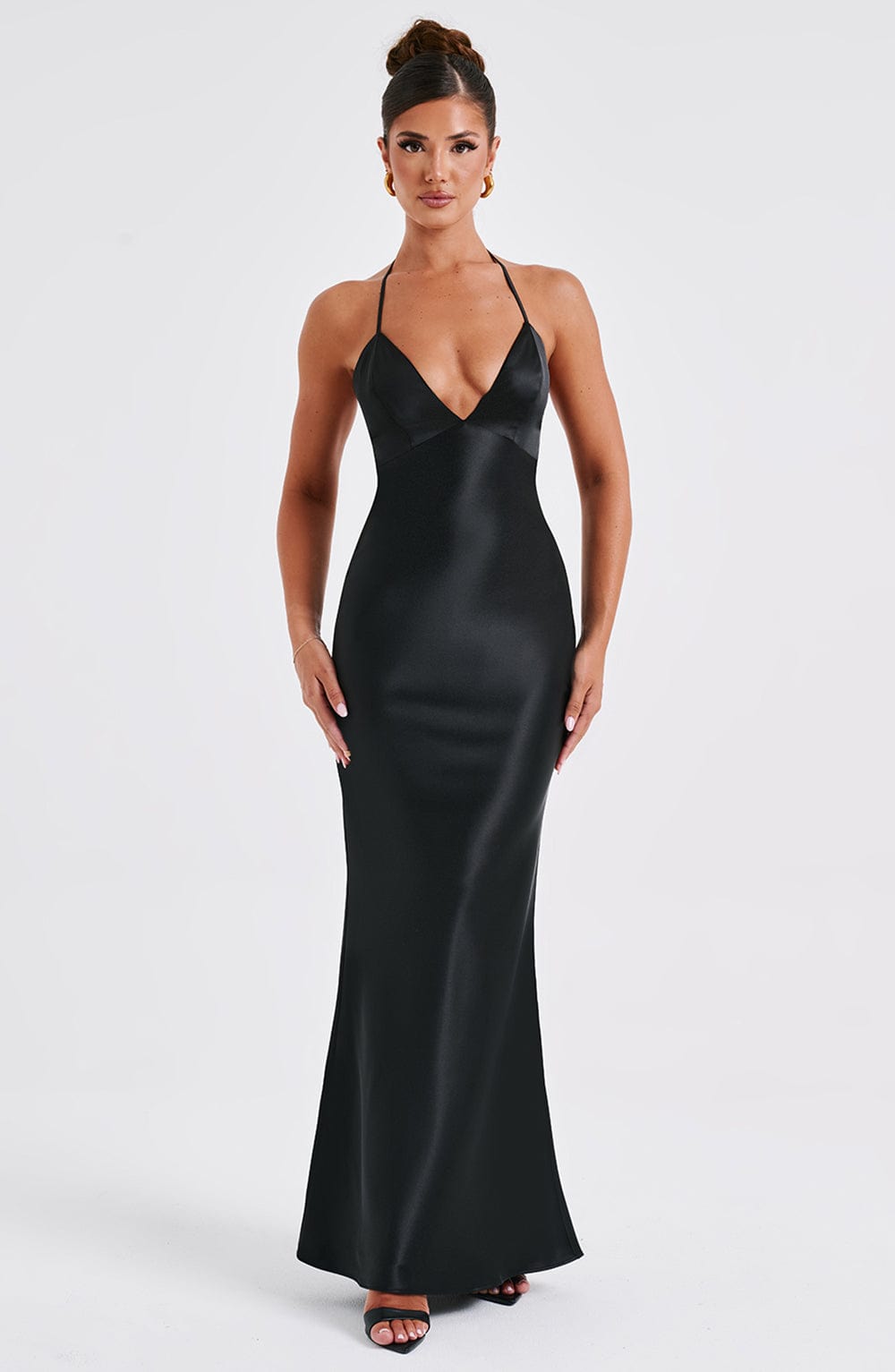 Dahlia Maxi Dress - Black - Image 8