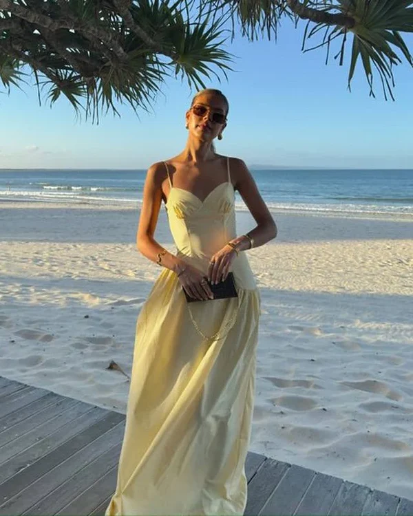 Driftaway A-Line Maxi Dress