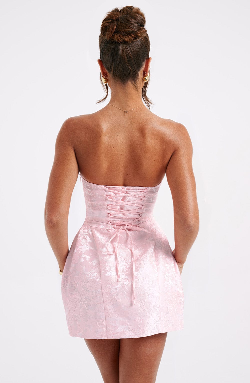 Eleana Mini Dress - Blush - Image 7