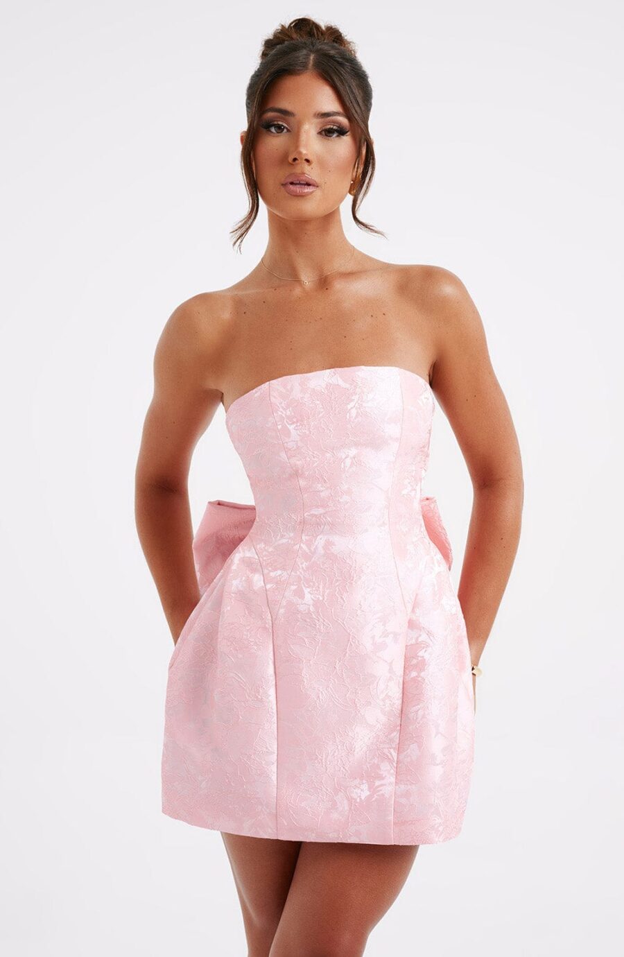 Eleana Mini Dress - Blush
