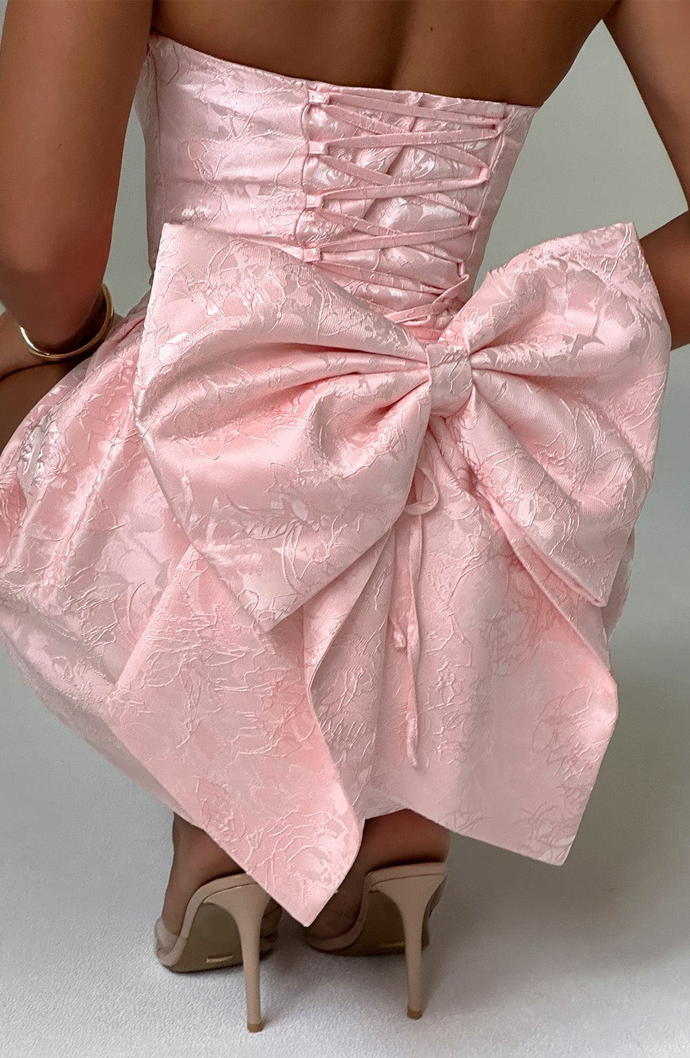 Eleana Mini Dress - Blush - Image 5
