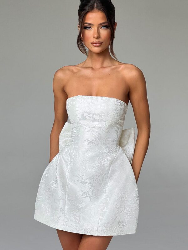 Eleana Mini Dress - Ivory