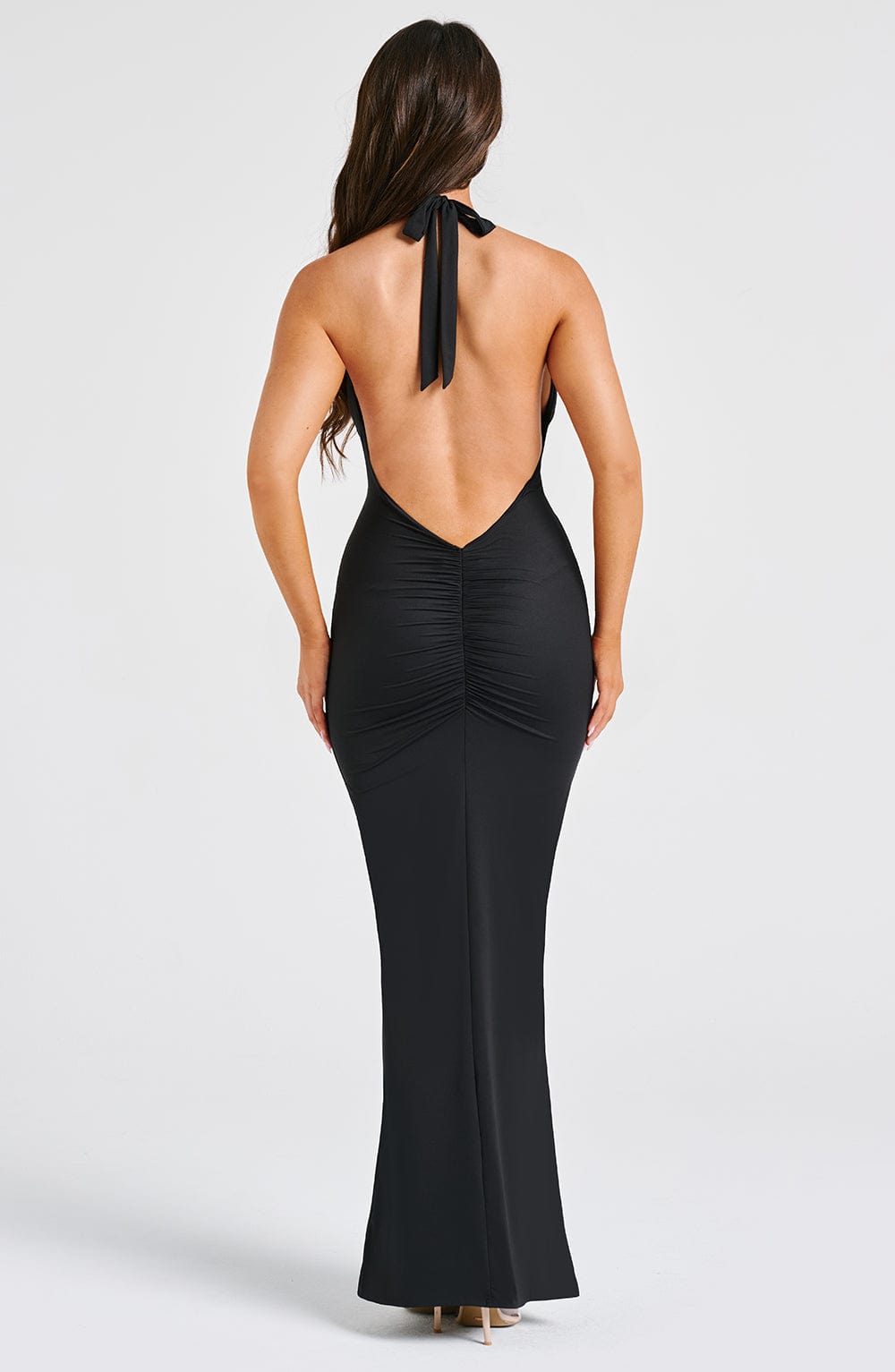 Evangeline Maxi Dress - Black - Image 8
