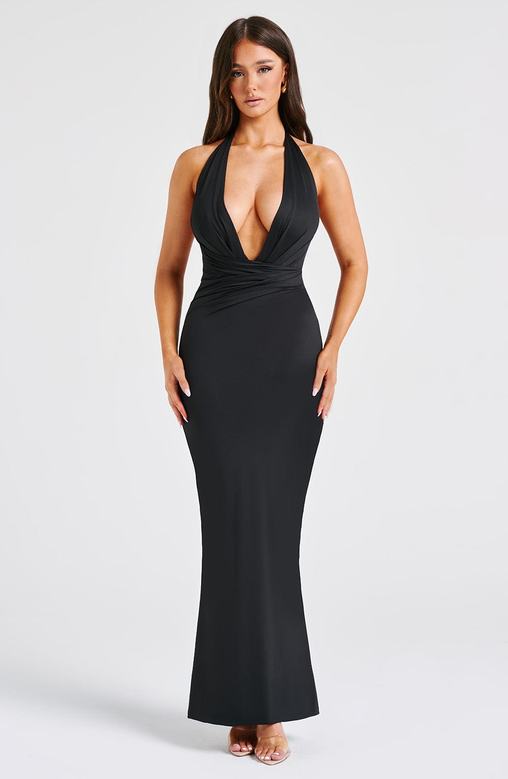 Evangeline Maxi Dress - Black - Image 4