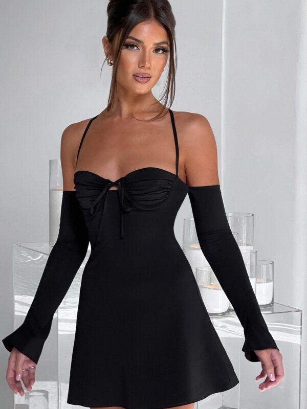 Fiona Mini Dress - Black