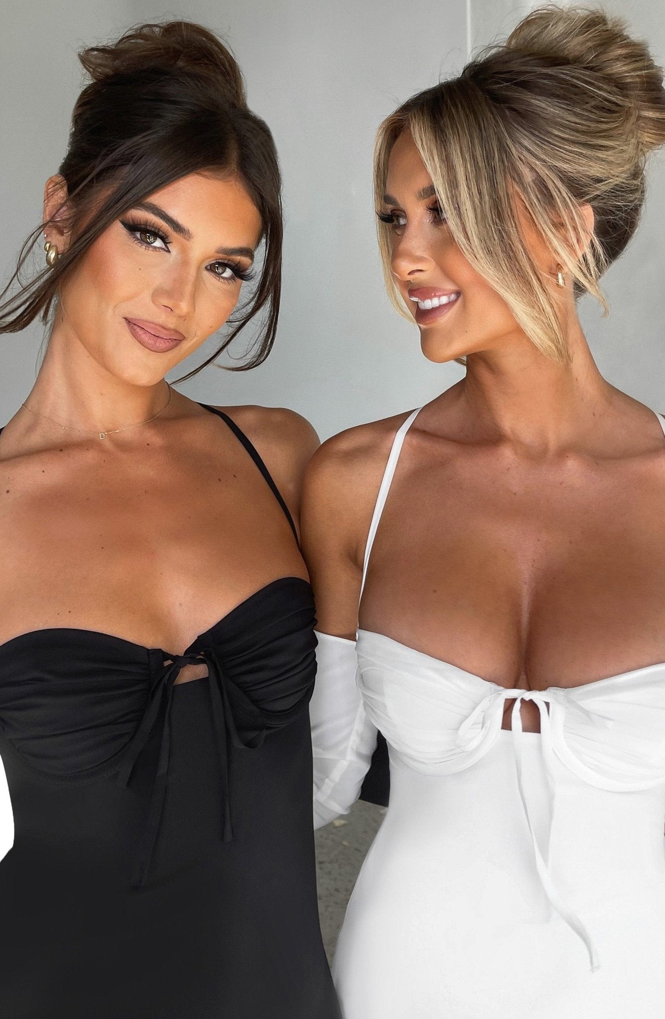 Fiona Mini Dress - Black - Image 3