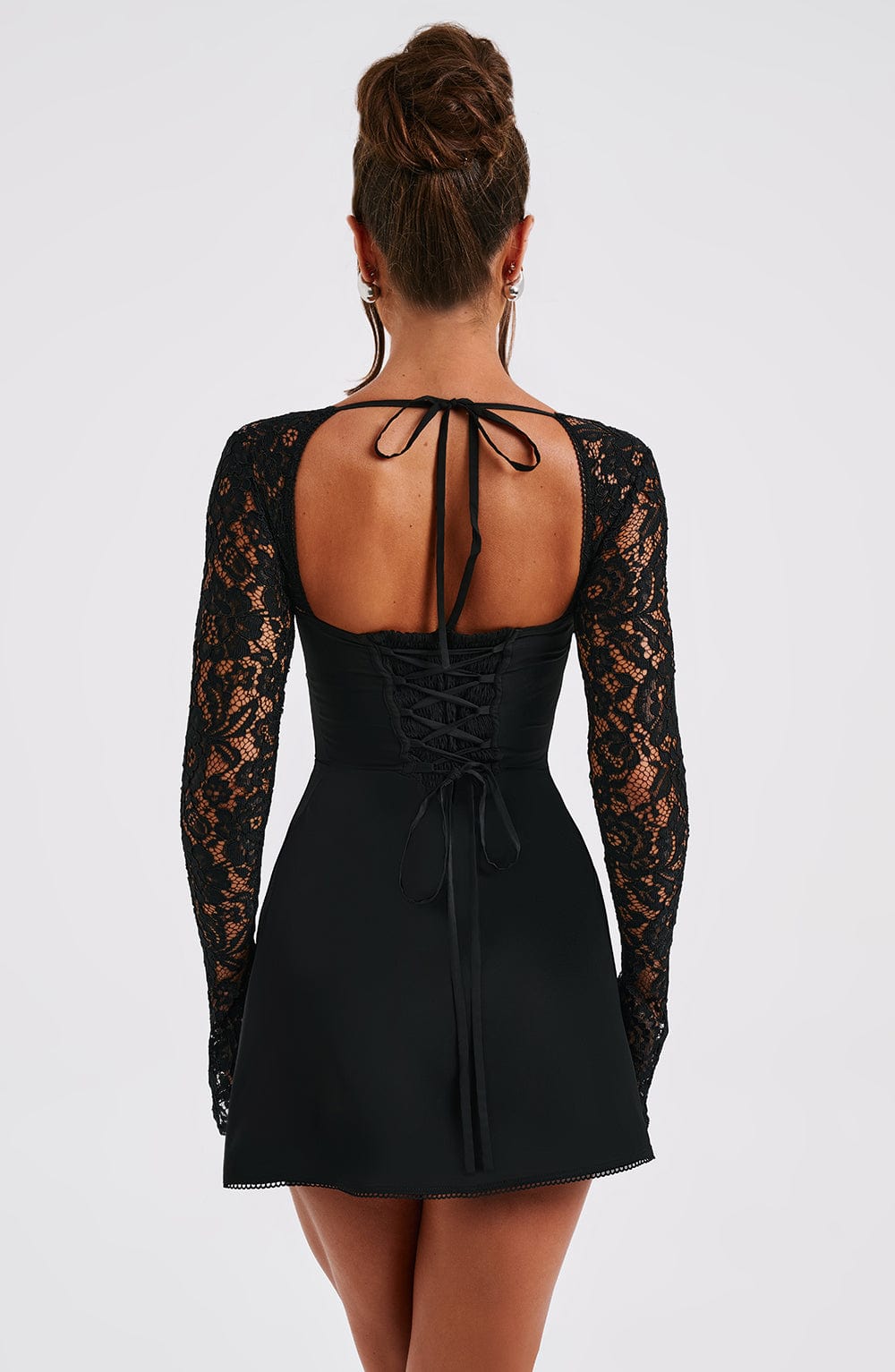 Jacinta Mini Dress - Black - Image 2