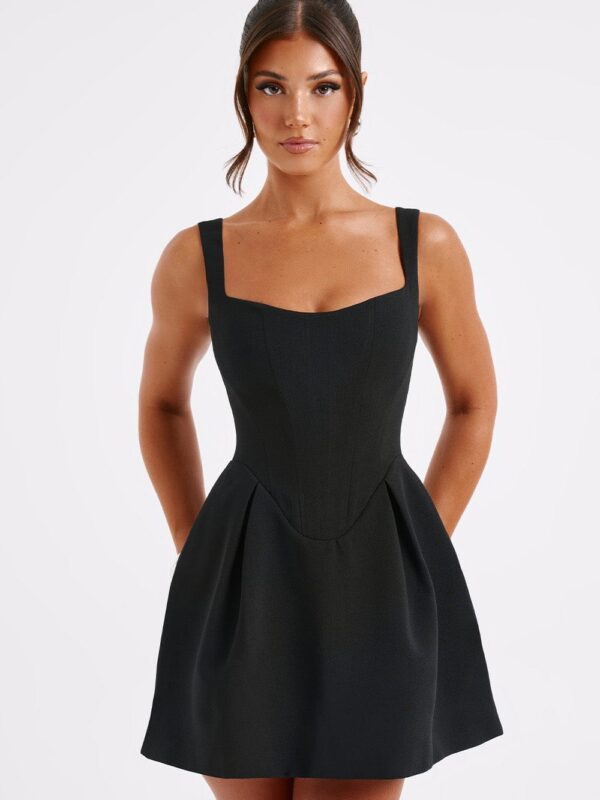 Janiyah Mini Dress - Black