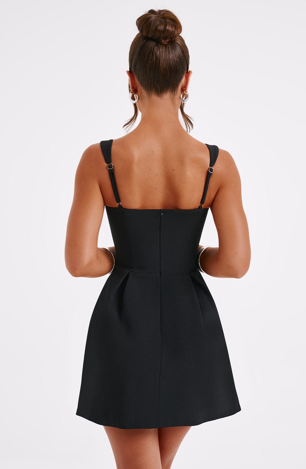 Janiyah Mini Dress - Black - Image 8
