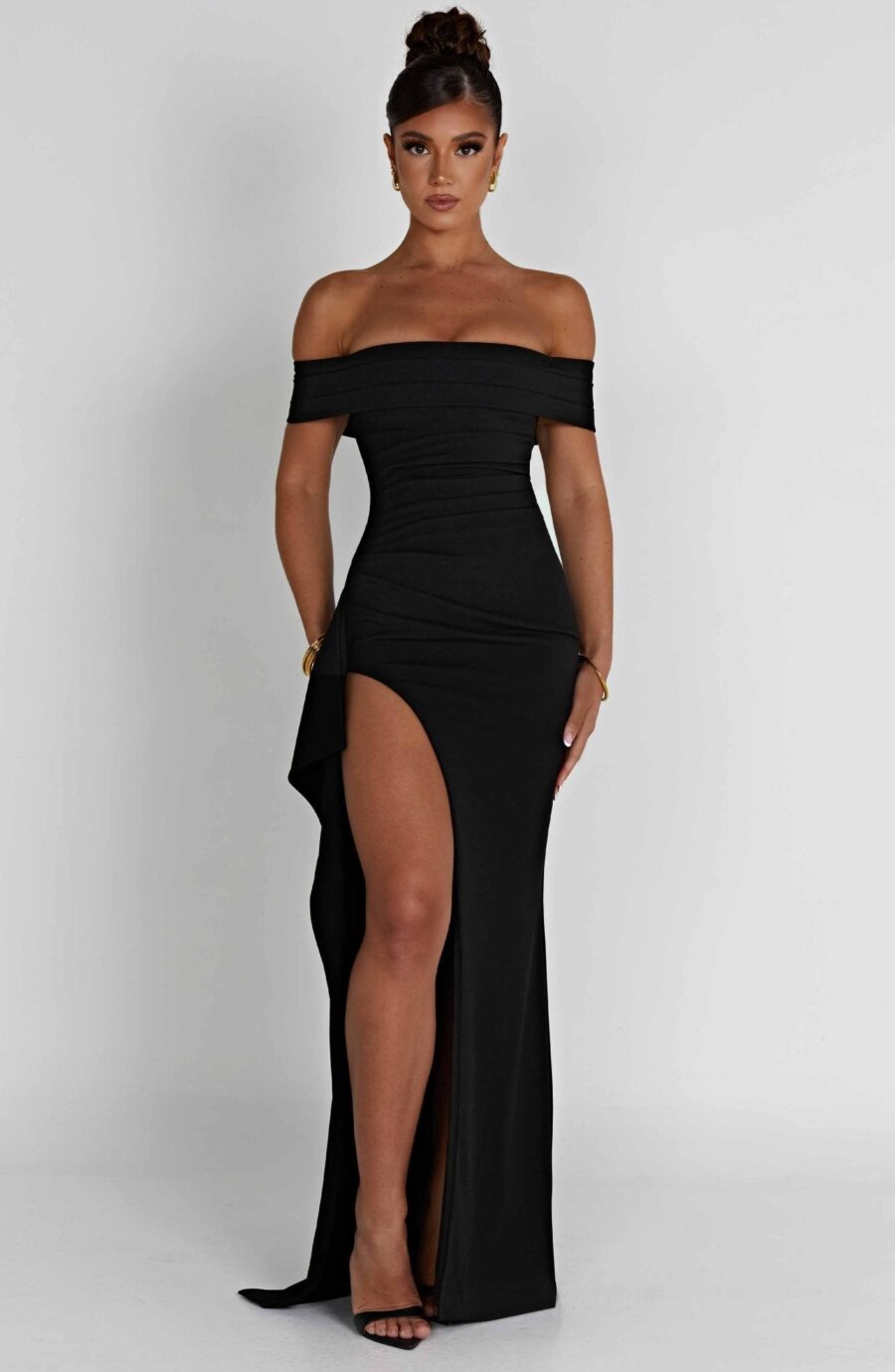 Josephine Maxi Dress - Black - Image 4