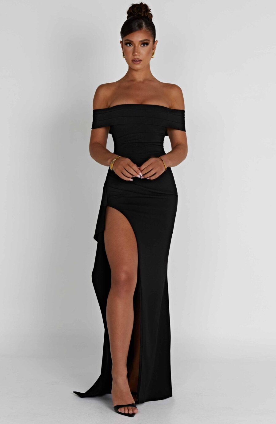 Josephine Maxi Dress - Black - Image 12
