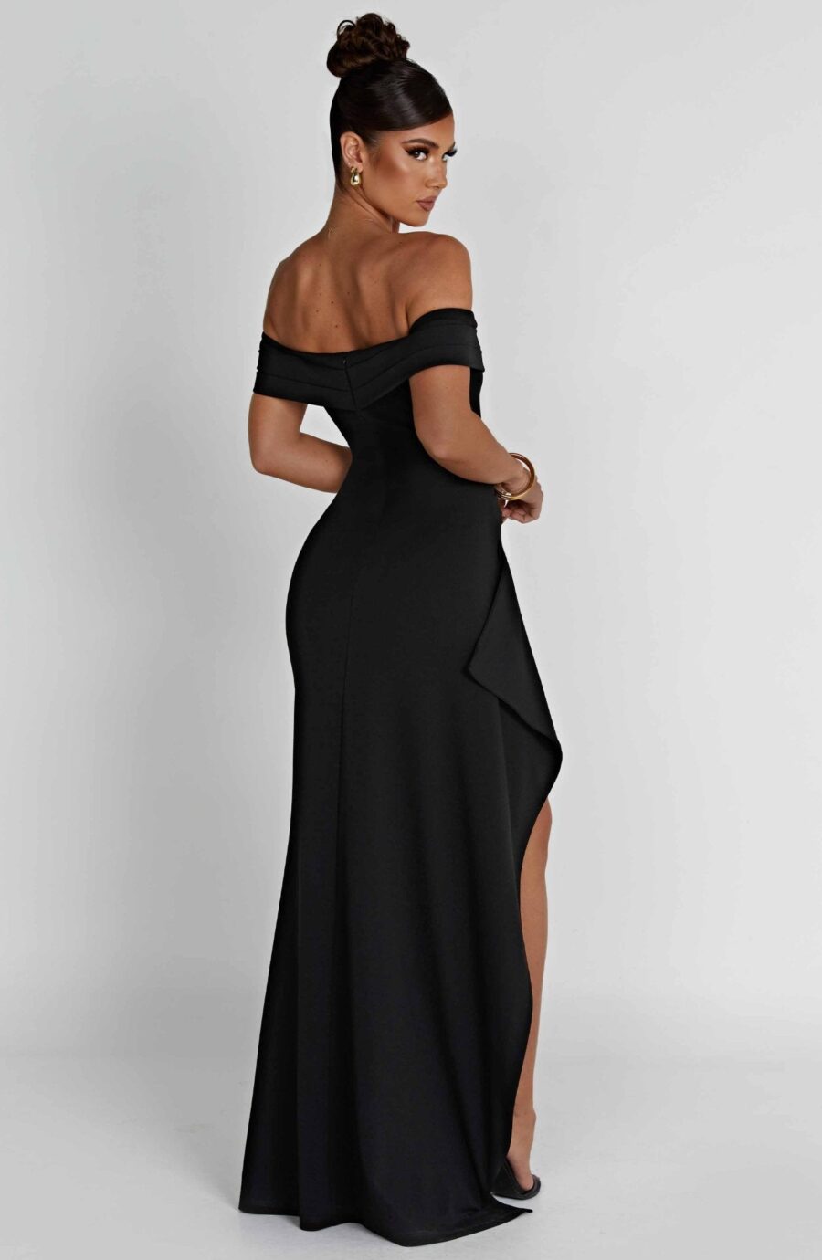 Josephine Maxi Dress - Black - Image 7