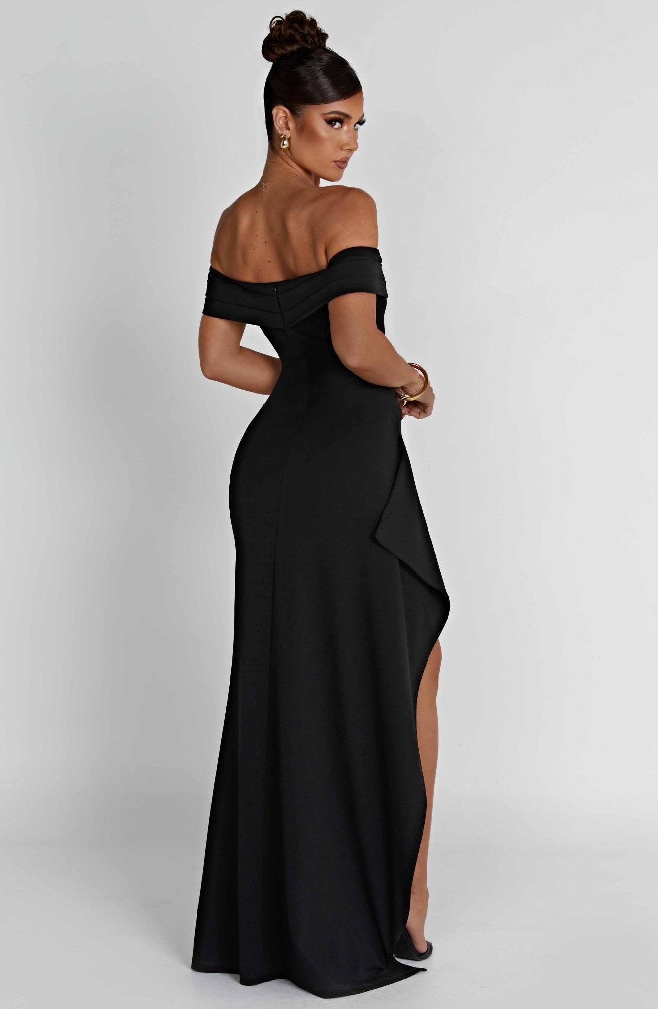 Josephine Maxi Dress - Black - Image 7