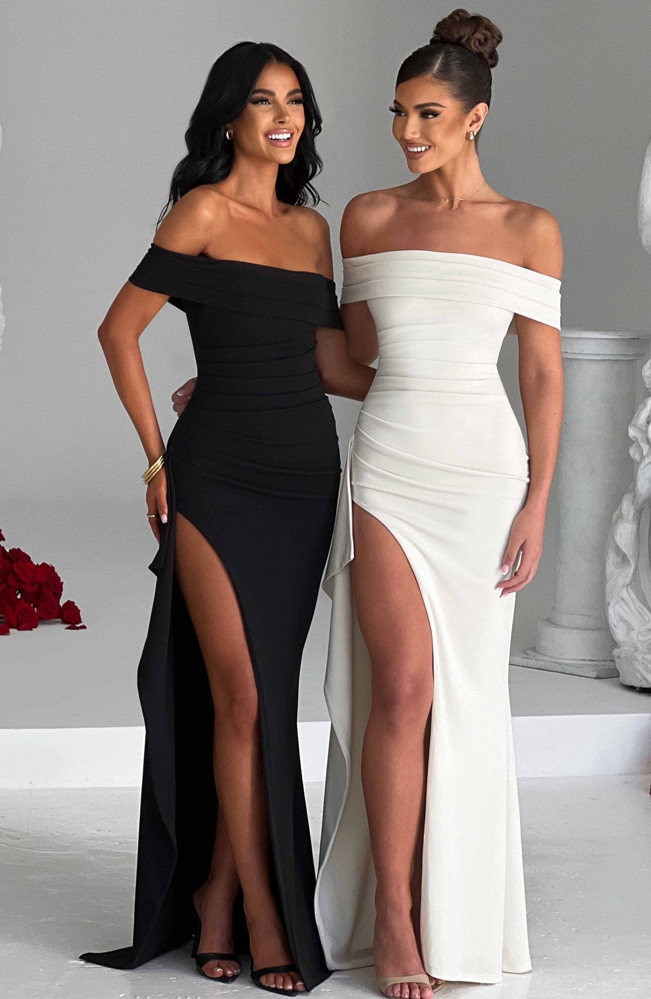 Josephine Maxi Dress - Ivory - Image 8