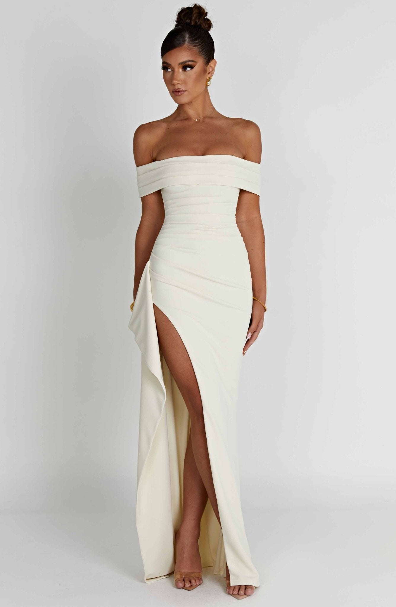 Josephine Maxi Dress - Ivory - Image 4