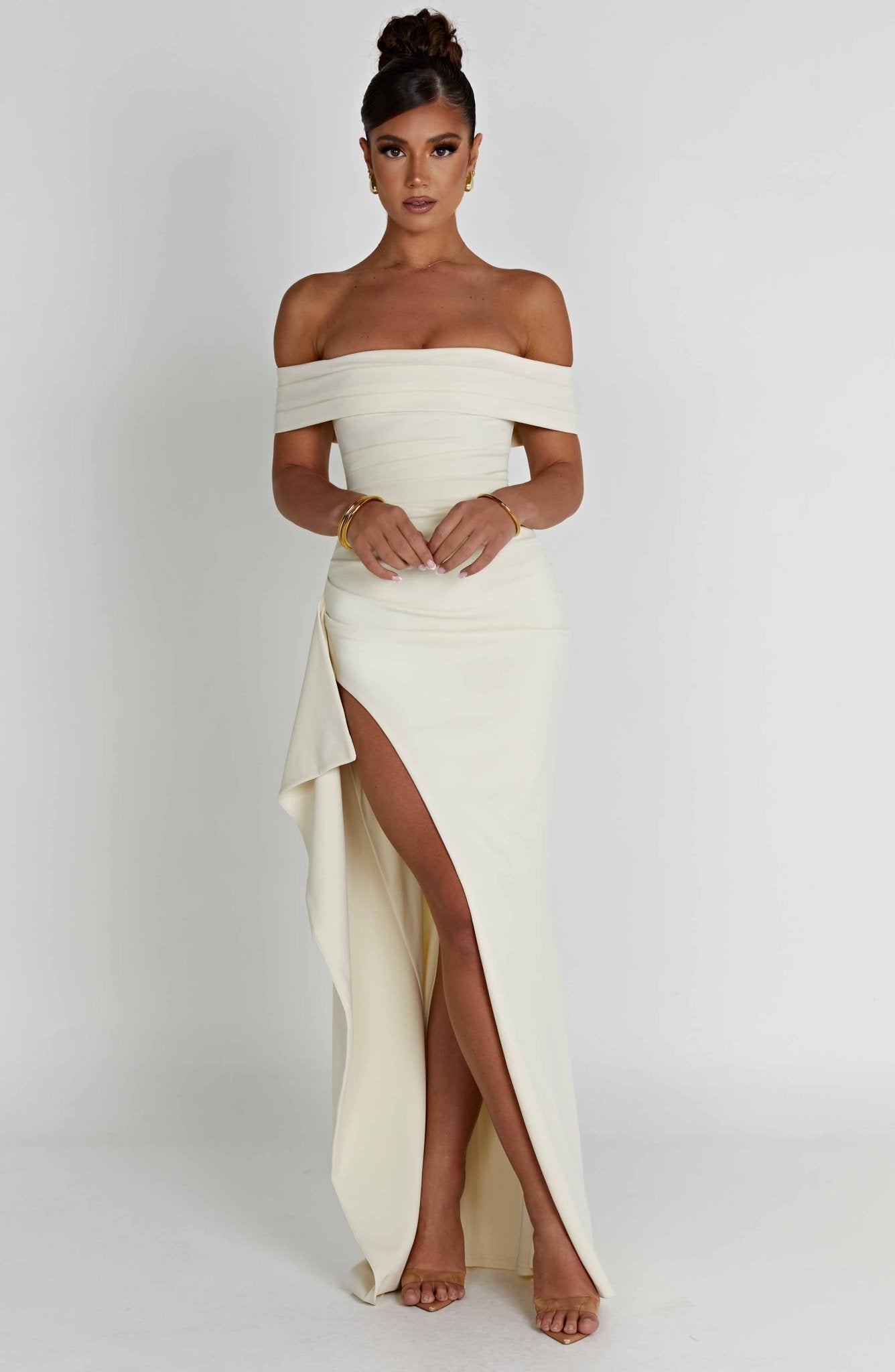 Josephine Maxi Dress - Ivory - Image 5