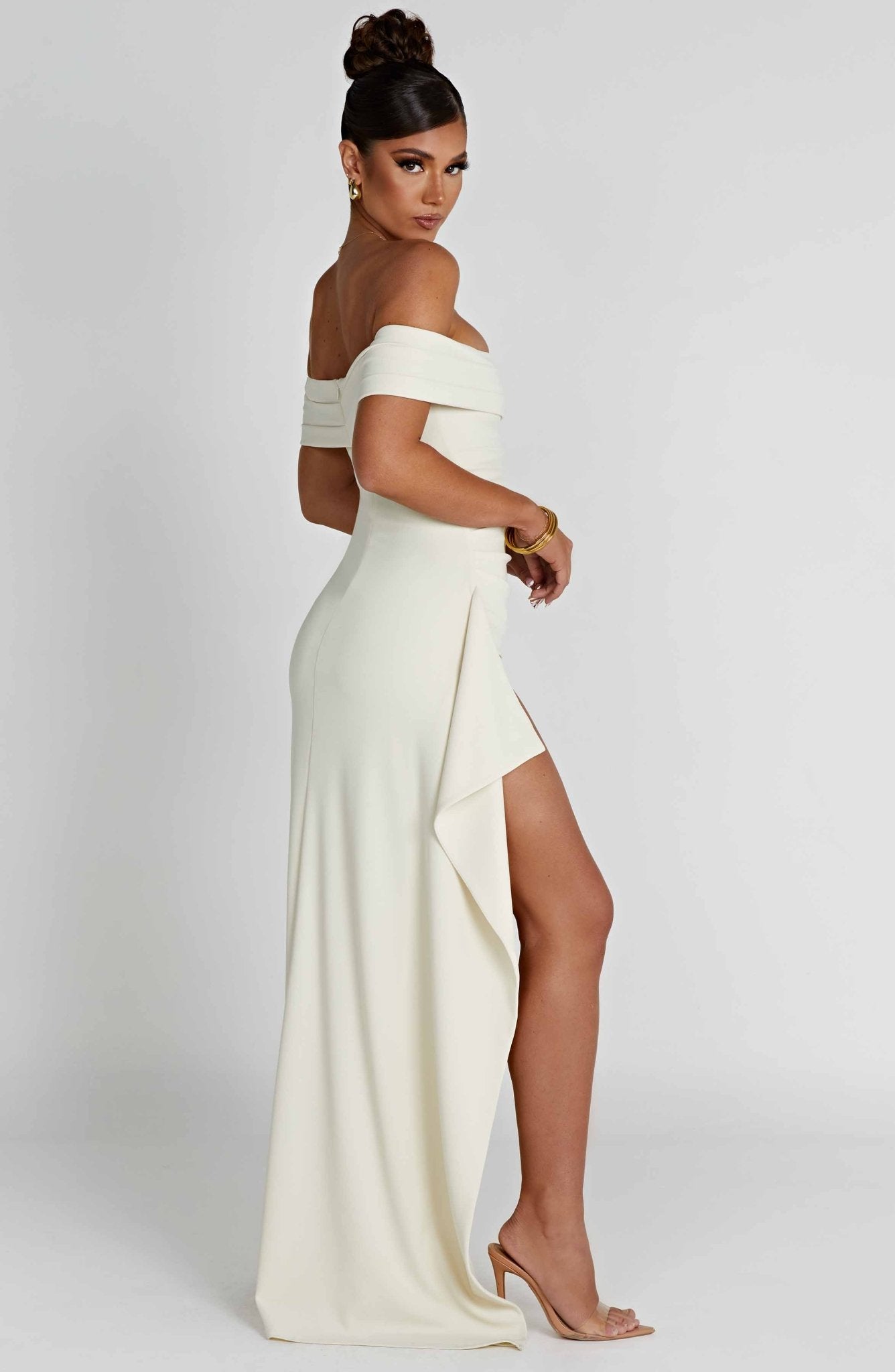 Josephine Maxi Dress - Ivory - Image 7