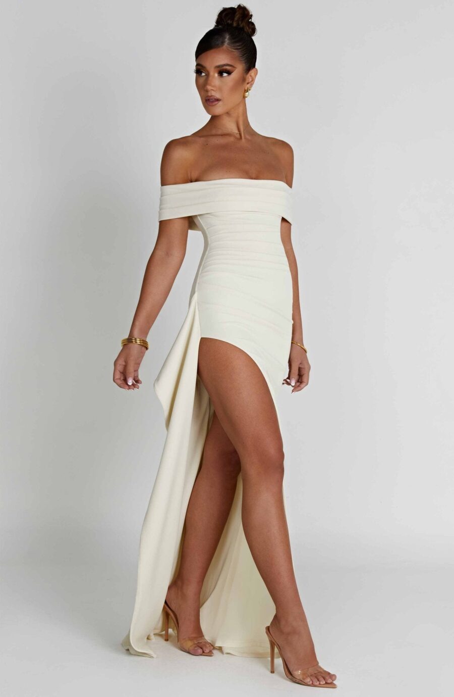 Josephine Maxi Dress - Ivory - Image 12