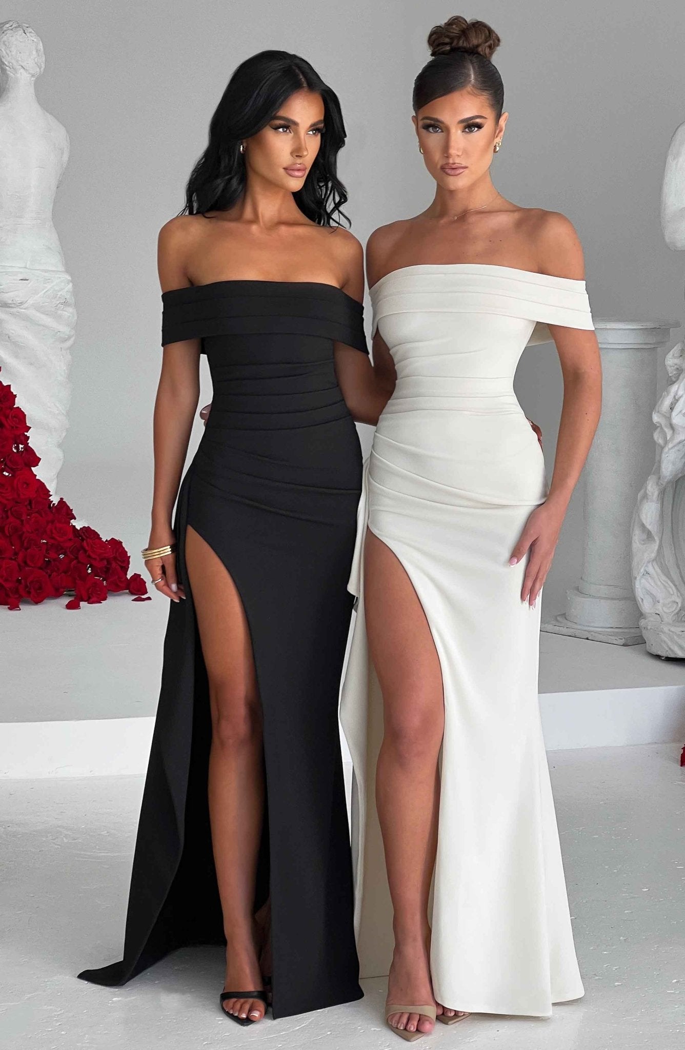 Josephine Maxi Dress - Ivory - Image 13