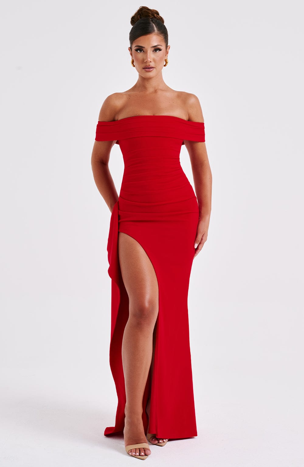 Josephine Maxi Dress - Red - Image 8