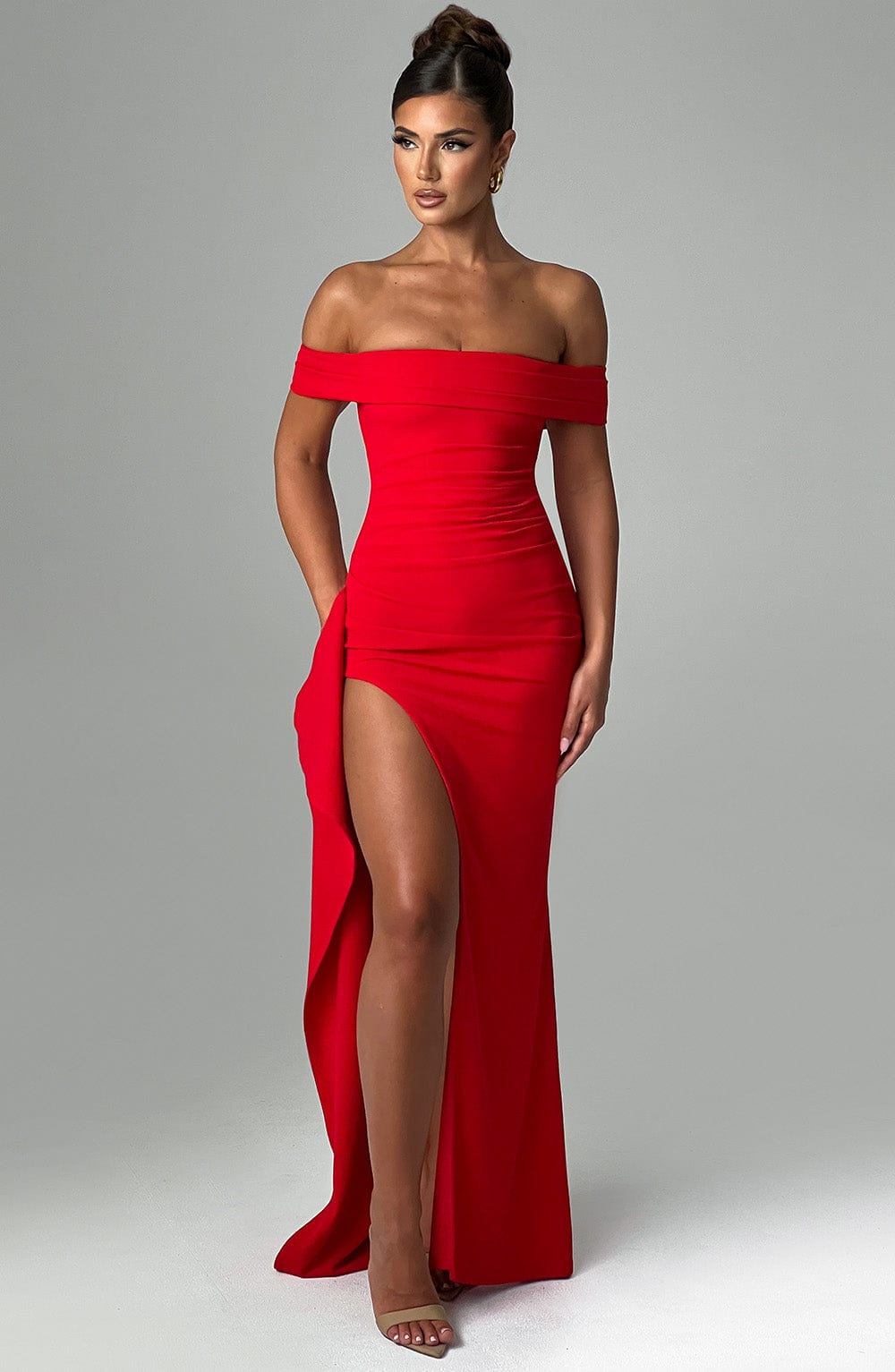 Josephine Maxi Dress - Red - Image 10