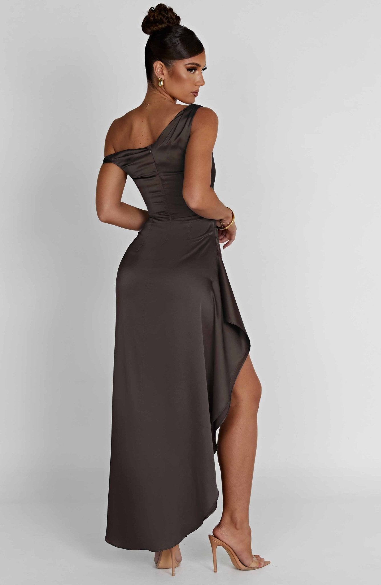 Juliette Maxi Dress - Charcoal - Image 3