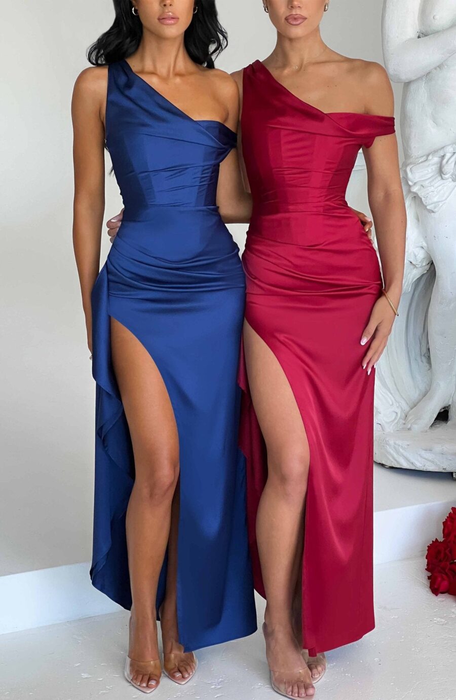 Juliette Maxi Dress - Navy - Image 9