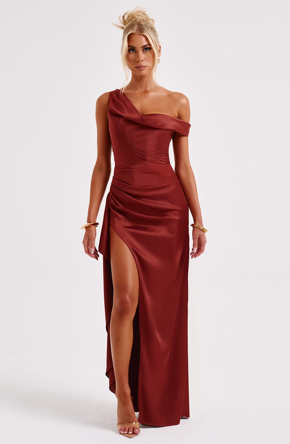 Juliette Maxi Dress - Rust - Image 6