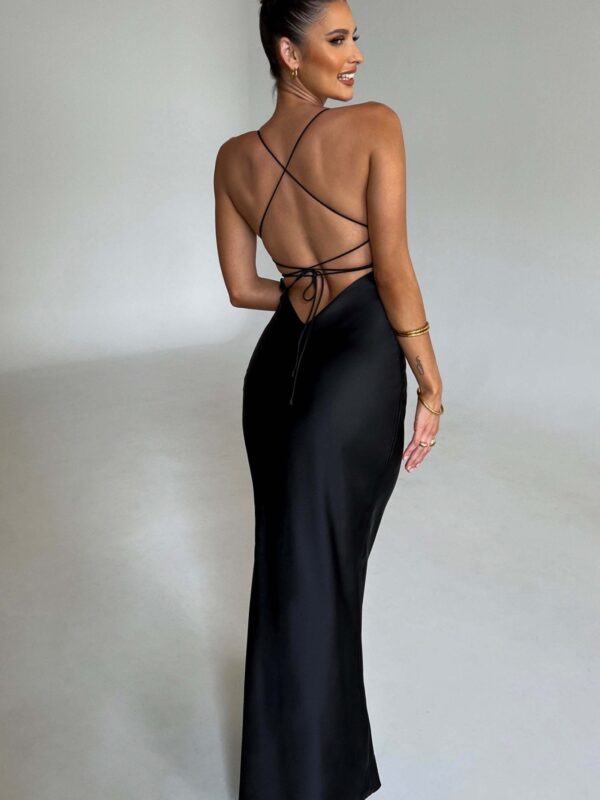 Layla Maxi Dress - Black