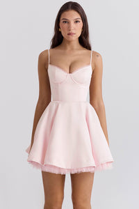 Madeline Ballerina Mini Dress - Pink - Image 11