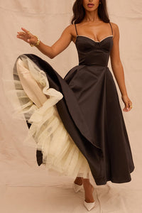 Madeline Midi Dress - Black - Image 6