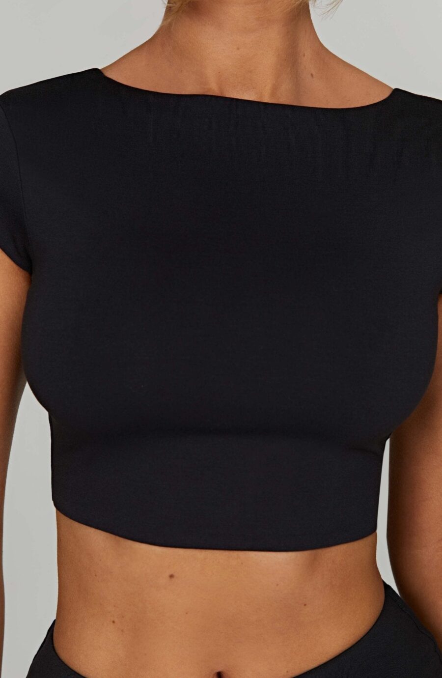 Midnight Elegance Blouse- Black - Image 10