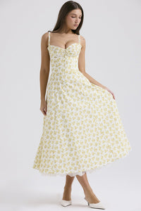 Rosalia Midi Sundress - Floral Print - Image 8