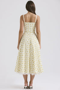 Rosalia Midi Sundress - Floral Print - Image 5